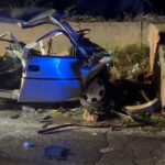 L’INFERNO SULLA STRADA A MASSAFRA, MUOIONO TRE GIOVANISSIMI, UN QUARTO E’ GRAVE