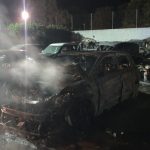 ATTENTATO INCENDIARIO AD AUTOSALONE
