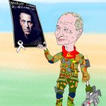 IL COMUNISTA PUTIN FA ELIMINARE IL CAPO DEI NAZIONALISTI – La Vignetta di Valerio MELCORE