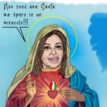 SONO UNA DONNA NON SONO UNA SANTA – La Vignetta di Valerio Melcore