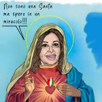 SONO UNA DONNA NON SONO UNA SANTA – La Vignetta di Valerio Melcore