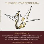 NOBEL PER LA PACE ALL’ORGANIZZAZIONE GIAPPONESE NIHON HIDANKYO