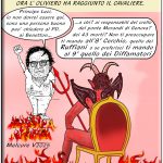 OLIVIERO TOSCANI – La Vignetta di Valerio Melcore