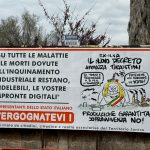 DRAMMATICO ATTO DI ACCUSA CON  CAMPAGNA DI COMUNICAZIONE SU CARTELLONI STRADALI A TARANTO
