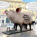 GREENPEACE A ROMA MANIFESTA CONTRO GLI ALLEVAMENTI INTENSIVI – La Vignetta di Leccecronaca.it