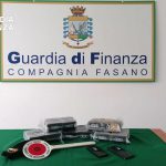 BRILLANTE OPERAZIONE ANTIDROGA DELLA GUARDIA DI FINANZA A FASANO