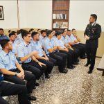 CARABINIERI DI LECCE ACCOLGONO GLI ALLIEVI DELLA POLIZIA PENITENZIARIA PER UNA GIORNATA DI FORMAZIONE