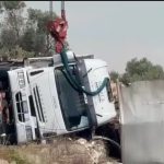 CAMION SI RIBALTA SULLA AVETRANA-MANDURIA: MUORE AUTISTA 54ENNE