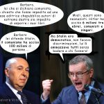 GLI STORICI DELLA RAI I COMPAGNI MIELI E BARBERO E LA CENSURA AI LIBRI DI DESTRA – La Vignetta di Melcore Valerio