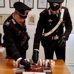 UN ARRESTO PER DROGA AD ARADEO