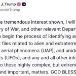 GLI USA RENDERANNO PUBBLICI I DOCUMENTI CLASSIFICATI INERENTI GLI EXTRATERRESTRI. NOTIZIA, COMMENTO E DUE APPROFONDIMENTI DI leccecronaca.it