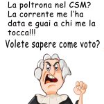 I MAGISTRATI PADRONI O SCHIAVI DELLA POLITICA? – La vignetta di leccecronaca