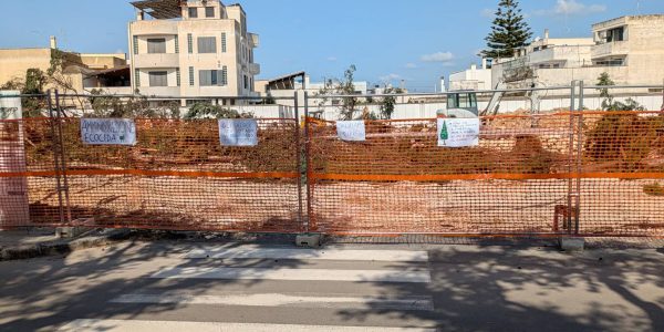 UNA SEDICENTE ‘RIQUALIFICAZIONE’ DELL’AREA CON PROGETTI SCRITERIATI VOLUTI DAL SINDACO PIPPI MELLONE  DIETRO L’ABBATTIMENTO DEI CIPRESSI DELLA SCUOLA DI NARDO’