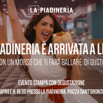 LA PIADINERIA INAUGURA A LECCE: “Un morso che ti farà ballare. Di gusto”