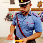MINACCIA LA EX MOGLIE, ARRESTATO