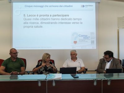SONO SEDENTARI, MANGIANO POCA FRUTTA E VERDURA, MOLTI SI SENTONO TRISTI: PERO’ TUTTO SOTTRATTO I LECCESI IN SALUTE STANNO DISCRETAMENTE BENE