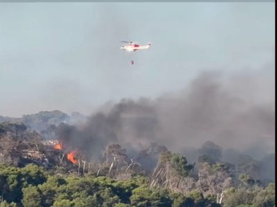INCENDI BOSCHIVI, EMERGENZA CONTINUA / “Enorme danno ambientale” A SANTA CESAREA TERME, DI NUOVO  ATTACCATA. SCONFORTO, RABBIA E DESOLAZIONE: “La nostra pineta non esiste più”