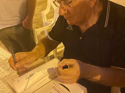 LA PRIMA, SUGGESTIVA PRESENTAZIONE A MELENDUGNO DEL LIBRO DI RAFFAELE POLO “Il pranzo della domenica”