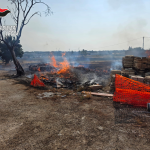ECCO UNA DELLE RAGIONI PER CUI SCOPPIANO GLI INCENDI BOSCHIVI: L’ELIMINAZIONE ILLECITA DI RIFIUTI. I  CARABINIERI ARRESTANO IN FLAGRANZA UN UOMO DI SAN CESARIO DI LECCE
