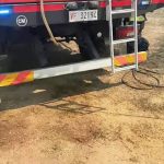 INCENDIO NELLA ZONA DI SAN CATALDO, FRA LECCE CITTA’ E LA MARINA