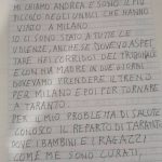 NONOSTANTE IL PROVVEDIMENTO DEL TRIBUNALE DI MILANO, C’E’ ANCORA CHI VORREBBE TENERE IN FUNZIONE LO STABILIMENTO EX ILVA. UN BAMBINO AMMALATO SI RIVOLGE A DECARO: “Perché vuoi tenere il mostro ancora aperto?”