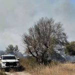 NUOVO INCENDIO NELLA ZONA AVETRANA – MANDURIA PIU’ VOLTE COLPITA
