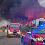 INCENDIO ALL’ECOCENTRO ECOTECNICA DI LEQUILE: AREA SEQUESTRATA E MONITORAGGIO ARPA INTENSIFICATO