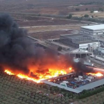DOPO TRE SETTIMANE MANCANO ANCORA I RISULTATI DELLE ANALISI SUGLI EFFETTI DELL’INCENDIO ALL’ECOCENTRO DI LEQUILE: TANTE LEGITTIME DOMANDE SONO RIMASTE SENZA RISPOSTA