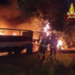 A FASANO UN NUOVO CASO DI INCENDIO IN DEPOSITO AZIENDA RACCOLTA RIFIUTI