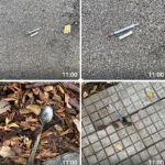 A LECCE CITTA’, ZONA VIA LEUCA, SIRINGHE ABBANDONATE DAI TOSSICODIPENDENTI VICINO AD UNA SCUOLA PER L’INFANZIA. SCATTA LA PROTESTA DEI GENITORI DEI BAMBINI